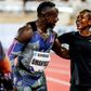 Ferdinand Omanyala dares Faith Kipyegon to a 400m race, confident of beating her