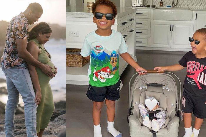 On social media, Giannis Antetokounmpo and Mariah Riddlesprigger announced the birth of a girl named Eva. Instagram/Giannis Antetokounmpo