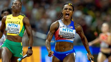 Sha'Carri Richardson's plan to turn tables on Shericka Jackson in 200m next season