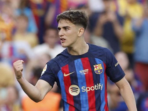 Barcelona midfielder Gavi