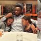 Along with a photo with his twin daughters Ava and Mia, Mikel Obi added a message that said, "Girl Dad." Instagram/Mikel Obi