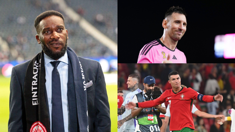 'He is natural' —  Jay Jay Okocha picks GOAT between Messi and Ronaldo