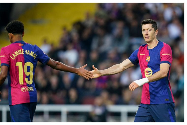 Lewandowski on Barcelona's youngster