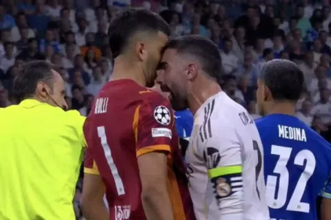 ‘He Called Me Every Name Under the Sun!’ – Real Madrid Captain Carvajal Defends Red Card After Heated Clash With Marseille’s Rulli
