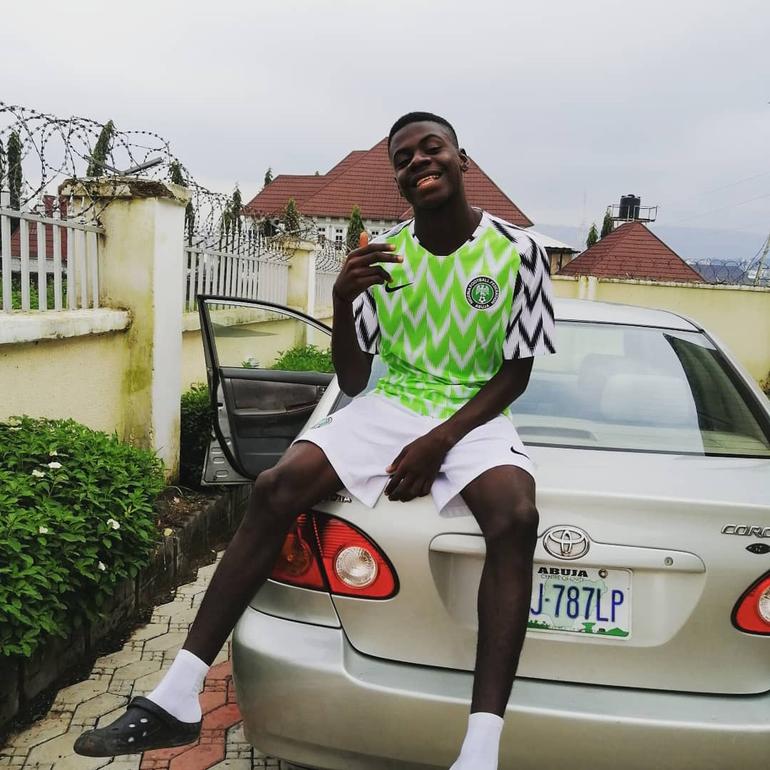 Gidado in 2019 in Nigeria.
