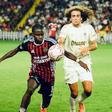 Gidado and Matteo Guendouzi during the Fenerbahce clash.