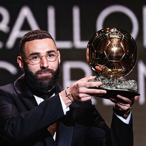 Real Madrid striker wins men's Ballon d'Or 2022