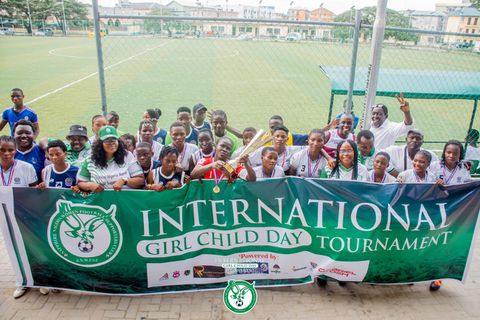 Prince Kazeem Eletu Queens wins International Day of the Girl Child tournament