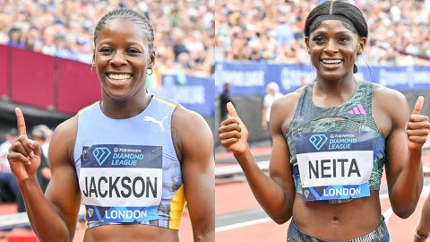 Great Britain's track star in awe of Shericka Jackson after fruitful season