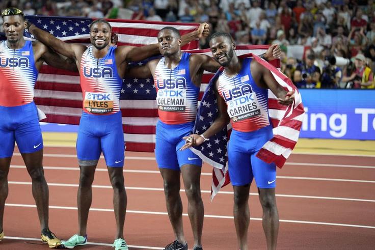 Noah Lyles details how World Championships relay gold was delivered by sheer luck