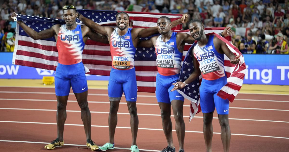 Noah Lyles details how World Championships relay gold was delivered by ...