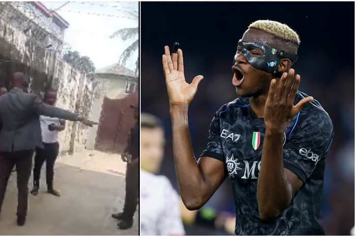 Victor Osimhen has been accused of allegedly abducting his sister |Pulsesports.ng