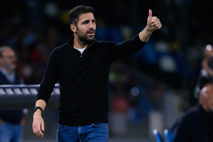 Como manager Cesc Fabregas also co-owns the club. || Imago