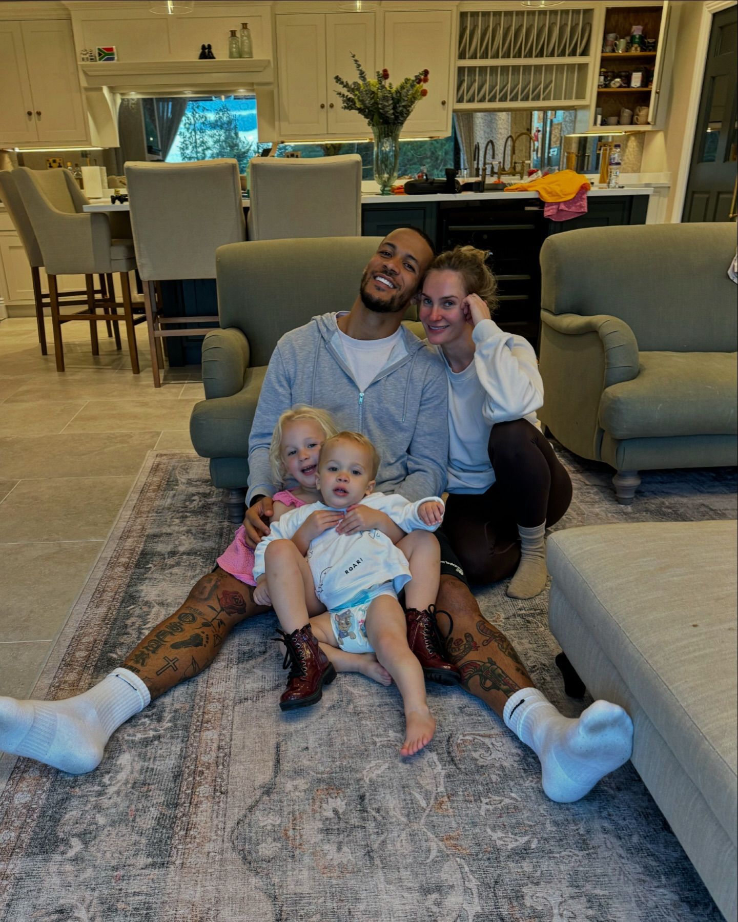 William Troost-Ekong: Super Eagles Captain Poses With Family After ...