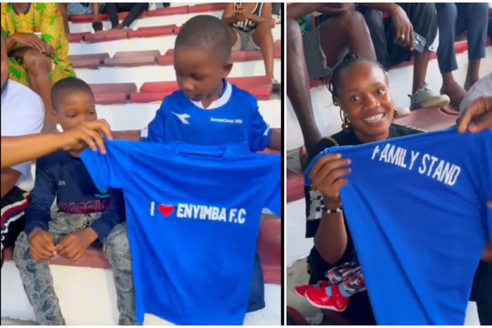 Kanu Nwankwo's new family stand at Enyimba.
