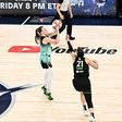 In Game 3 of the WNBA finals, Sabrina Ionescu drained a logo shot for the Liberty to beat the Lynx.