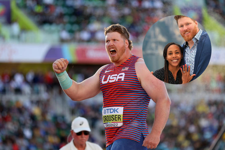 Keeping up with off-season activities: Olympic champion Ryan Crouser joins Noah Lyles in popping the forever question