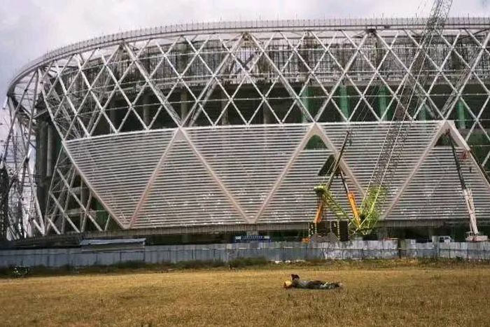 Curtain Wall Installation Advancing as Talanta Stadium Makes Fine Progress  to Meet Deadline Ahead of AFCON 2027 [VIDEO]