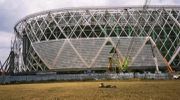 Curtain Wall Installation Advancing as Talanta Stadium Makes Fine Progress  to Meet Deadline Ahead of AFCON 2027 [VIDEO]