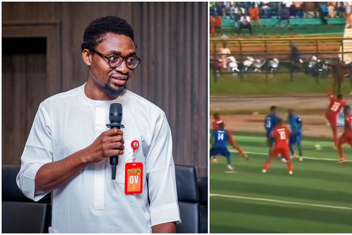 Rangers FC CEO Barrister Amobi Ezeaku making a passionate statement on social media about VAR.