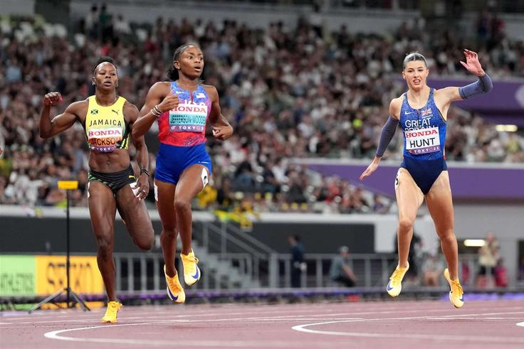 Rising British Sprint Star Amy Hunt on Mindset That Made Her Stun Shericka Jackson Infront of Jamaican Fans in Tokyo