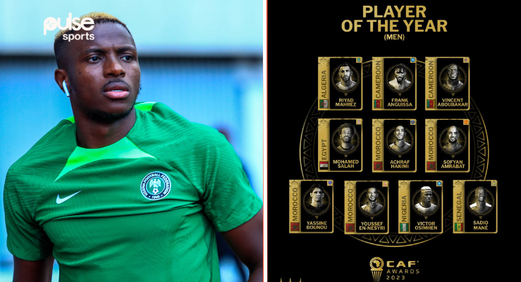 2023 CAF Player Of The Year: Osimhen Makes Top 10 Nominees List