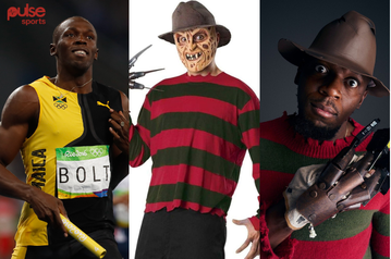 Usain Bolt takes bizarre nightmare look from Elm Street villain Freddy Krueger in Epson advert