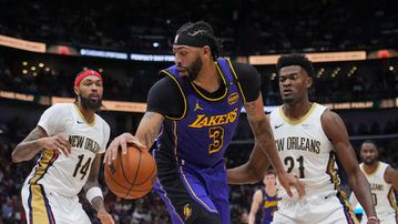 Davis continues hot streak to lead Los Angeles Lakers to 5th straight win