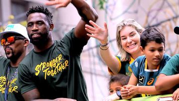 Siya and Rachel spark hope as Kolisi Foundation event reunites estranged couple in UK