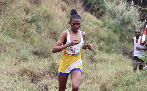 Ruth Gitonga chasing more success after triumph at 'tough' Mt. Longonot Trail Challenge