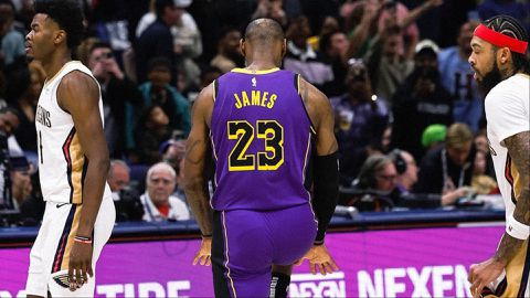 LeBron James continues to hot streak as Lakers beat Pelicans