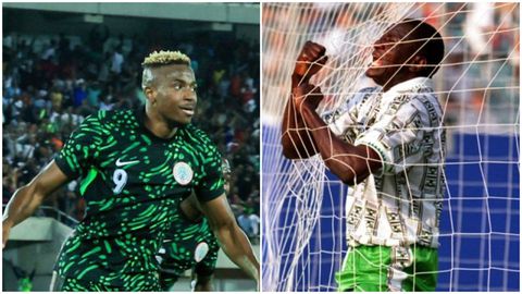 ‘Give Yekini his flowers!’ - Super Eagles star Victor Osimhen tells Nigerians