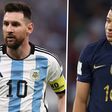 Lionel Messi and Kylian Mbappe will go head to head in the World Cup final between Argentina and France