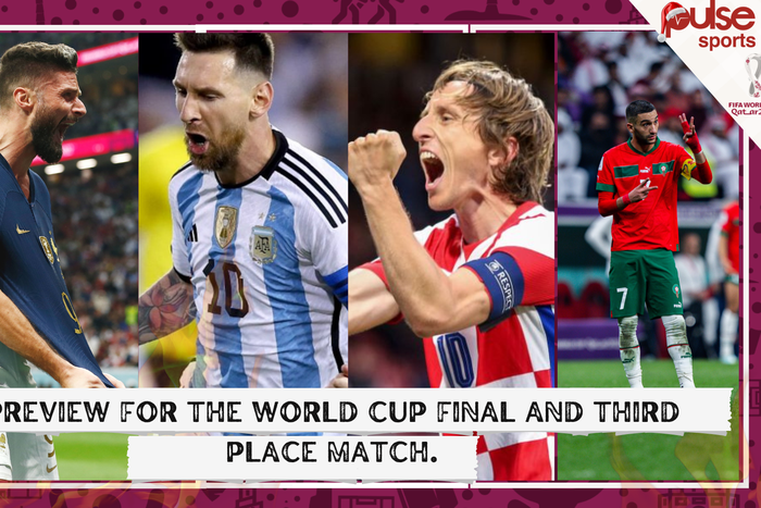 Preview for the World Cup final and third place match.