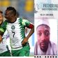 Super Eagles captain Ahmed Musa shows off PVC ahead of 2023 elections