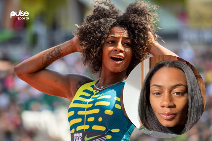 Sha'Carri Richardson goes natural again, stuns fans with no makeup face and beautiful hair