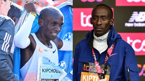 Marathon great Catherine Ndereba picks her side on Kiptum vs Kipchoge debate