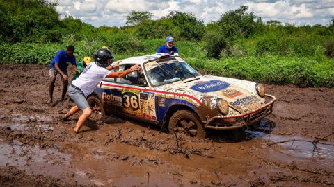 East African Classic Rally: Kenya’s Chager, Italian Amos the men to beat as event enters homestretch