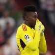 Mancheter United goalkeeper Andre Onana
