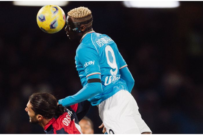 Victor Osimhen was heads above everyone else against Cagliari.