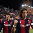 Riccardo Calafiori (Bologna FC) esulta per la vittoria December 17, 2023 Bologna, Italy - sport, calcio - Bologna vs Roma - Italian Serie A Football Championship 2023/2024 || Image credit: Imago