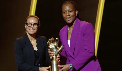 Super Falcons goalkeeper Chiamaka Nnadozie breaks silence after winning CAF Award