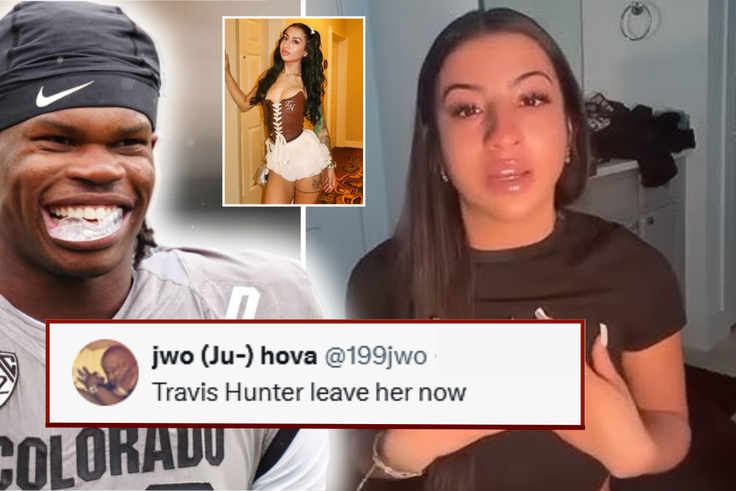 Travis Hunter: Fans tell 21 y/o Colorado Buffaloes star to cancel marriage plans with older fiancée Leanna following viral TikTok video