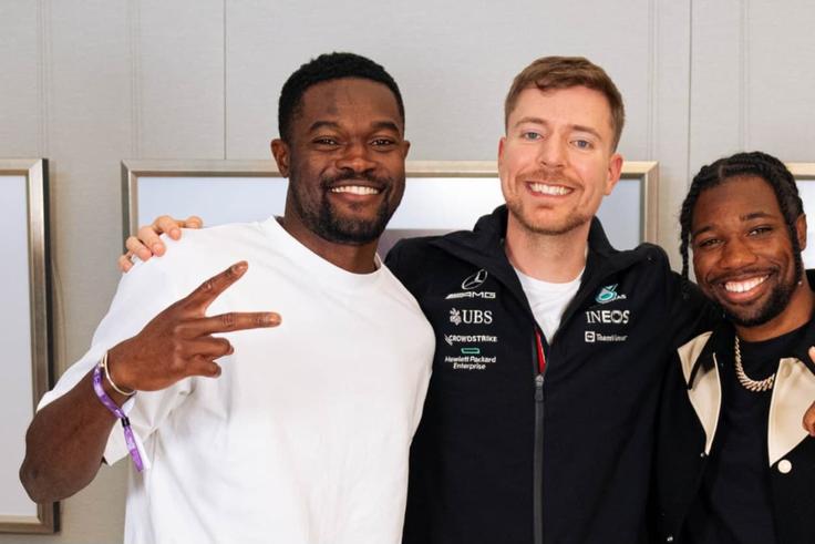 Olympic champion Noah Lyles poised for another collaboration with popular American Youtuber MrBeast