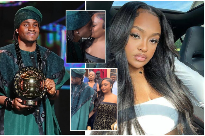 Ademola Lookman unveiled his girlfriend Jayda Love during the CAF Awards yesterday |Pulsesports.ng