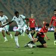 Ebenezer Akinsanmiro during the friendly against Egypt in Cairo ahead of AFCON 2025. (Photo Credit: Imago)