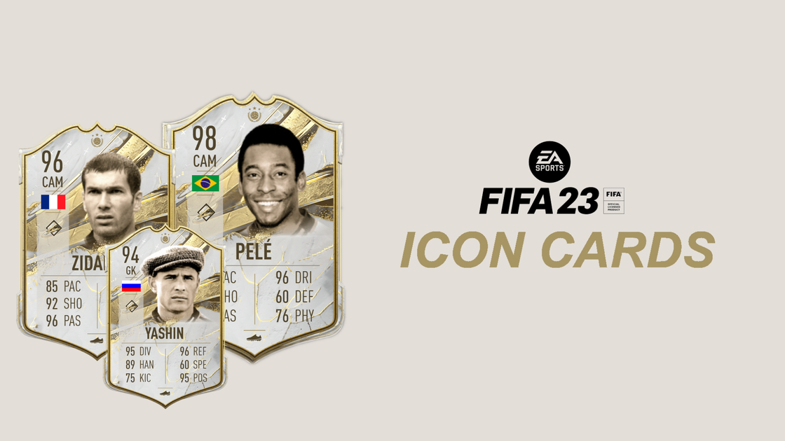 Os novos Icons do Ultimate Team no FIFA 23: quem são e seus ratings