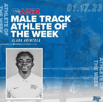 Alaba Akintola named C-USA Athlete of the Week