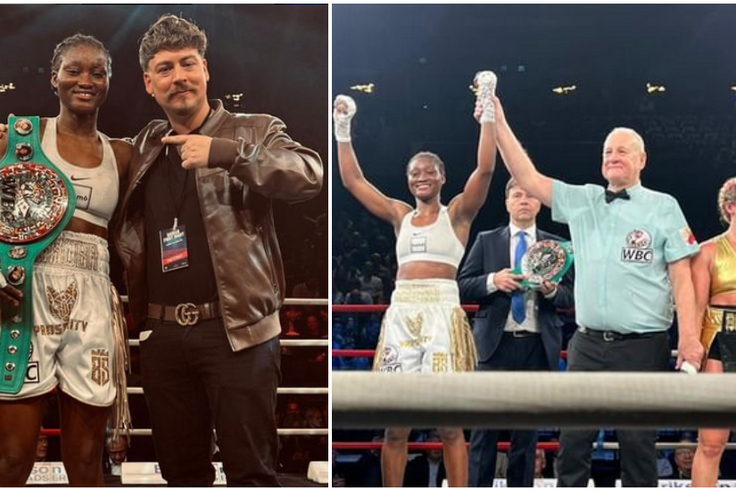 Elizabeth Oshoba put Nigeria's name in the history books of professional female boxing |Pulsesports.ng