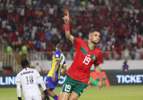 Sevilla's Youssef En-Nesyri during AFCON 2023 (Photo Credit: CAF/X)